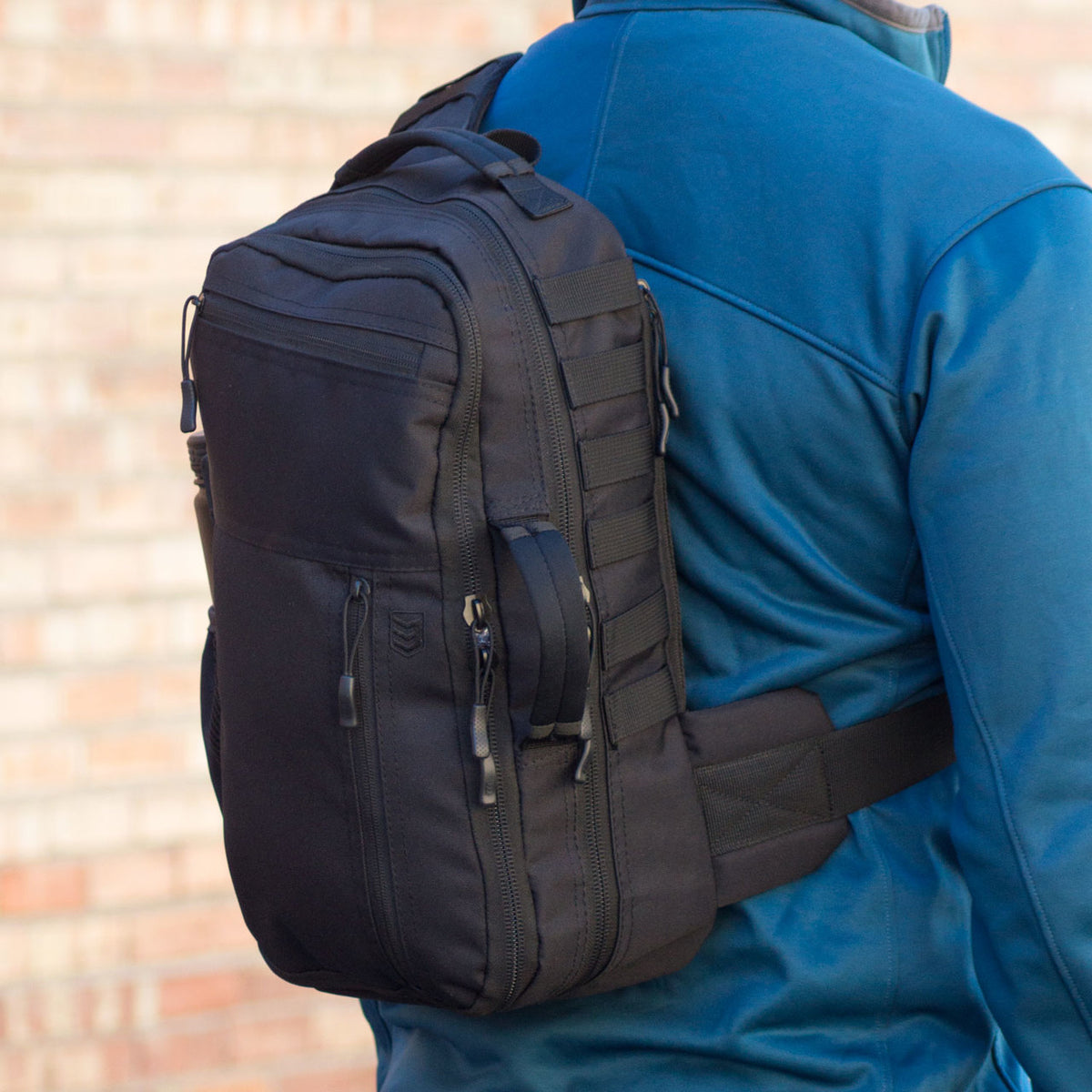 3v gear BLACK 3V GEAR URBAN SLING BACKPACK | Emergency Backpack